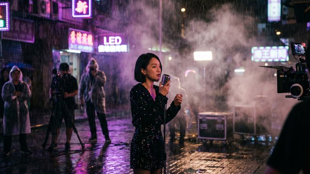 萝莉岛传媒霓虹夜色MV拍摄花絮